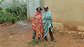 Tenue paysanne, près de Fianarantsoa.