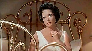 Screenshot of Elizabeth Taylor from the traile...