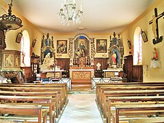 Nef de l'église Notre-Dame-de-l'Assomption.