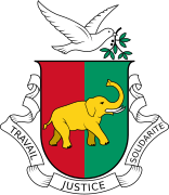 Escudo de armas de Guinea (1958-1984)