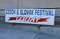 Czech and Slovak Heritage Festival in Parkville, Maryland, October 2014. Czech and Slovak Festival of Baltimore 01.JPG