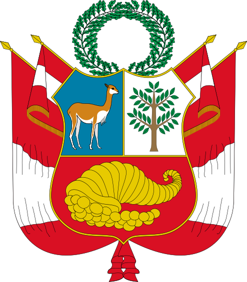 Ficheiro:Escudo nacional del Perú.svg