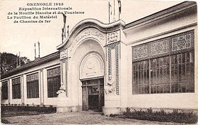 Pavillon du matériel du chemin de fer.