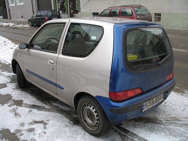 FileFiat Seicento for womens in Krak w 