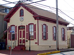 La bibliothèque de Williamstown.