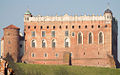 Замак у Голубе-Добжыні, яе рэзідэнцыя паміж 1616 і 1623 гадамі, якую яна ўпрыгожыла мансардай.