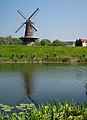 Gorinchem, windmill: korenmolen Nooit Volmaakt