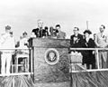 With Truman at the dedication of Everglades National Park, 1947