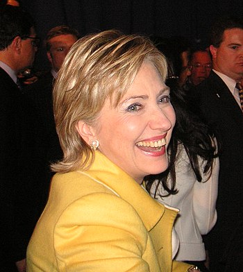 Hilary Clinton in the night of the midterm ele...