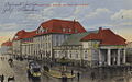 Historische Postkarte,Hauptpost Dortmund