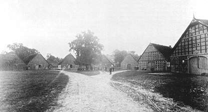 Foto van dit dorp uit 1900