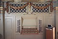 Spieltisch der Ahrend-Orgel der Lutherkirche zu Leer (Ostfriesland)