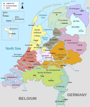 Map provinces Netherlands-en.svg