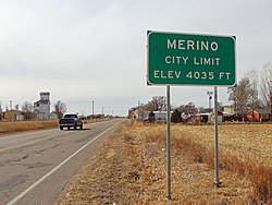 Skyline of Merino