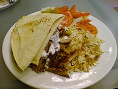 Gemengde shawarma