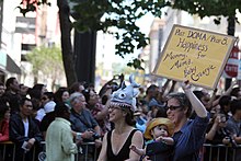 Same-sex couple celebrating legal victory at San Francisco Pride 2013 Mommy, Mama and Baby Georgie (9181858236).jpg