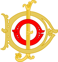 約翰·歐文·多明尼斯的皇家紋飾。