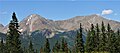 Mt. Aetna (left) and Taylor Mountain (right)