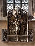 А. Крафт. Эпитафия Пергеншторфера. 1498. Камень. Фрауэнкирхе (Нюрнберг)
