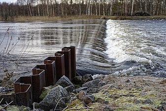 Norra tröskeln av Kolstranskanalen