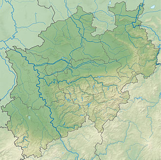 Mönchengladbach na karće Sewjerorynsko-Westfalskeje