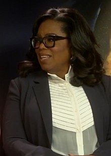 Oprah Winfrey en una entrevista televisiva el 2018