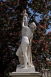 Cassandre se mettant sous la protection de Pallas (1877), Paris, jardin des Tuileries.