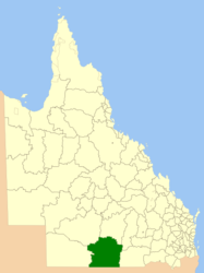 Contea di Paroo – Mappa
