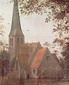 Kościół Świętej Anny Pede, namalowany przez Pietera Bruegla starszego) w Ślepcach