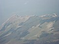 Point Denis from the air showing development by man.