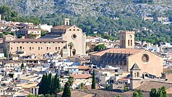 Skyline of Pollensa