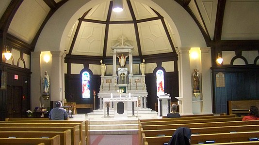 Sacred Heart Cathedral - Interior, Kamloops, British Columbia