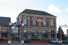 Ang Town Hall sa Saint-Nicolas-de-la-Taille