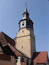 Turm der Kirche