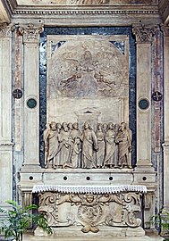 Altare con l'Incoronazione della Vergine fra gli Apostoli di Tullio Lombardo.