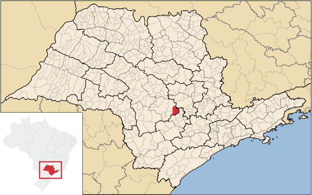 Localização de Conchas em São Paulo