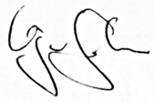 signature d'Uğur Şahin