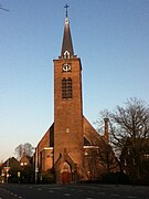 Church of Saint Paschal Baylon (1919-1921), designed by Dutch traditionalist architect Alexander Kropholler