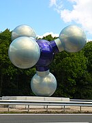 Slochter Gasmolecule (2009) van Marc Ruygrok middenberm A7