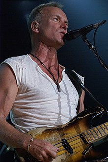 Sting at Madison Square Garden in New York on 1 August 2007 (photo Lionel Urman)