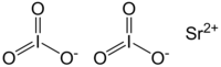 Image illustrative de l’article Iodate de strontium