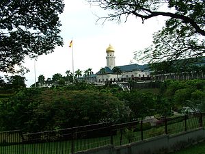 The palace of the Sultan of Selangor in Klang.