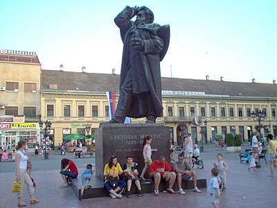 Spomenik Svetozaru Miletiću u Novom Sadu