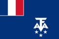 Drapeau des Terres australes et antarctiques françaises (1958-2005)