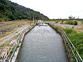 八八风灾后重建的太麻里圳沉砂池