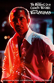 Description de l'image The Killing of a Chinese Bookie Starring Ben Gazzara (1976 poster - Style A).jpg.