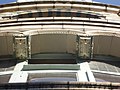 Looking up from the entrance