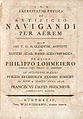 Titelblatt der De artificio navigandi Rinteln 1676