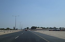 Umm Birka Road in Al Khor Industrial Area