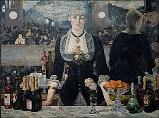 Édouard Manet, Un bar aux Folies Bergère, 1881